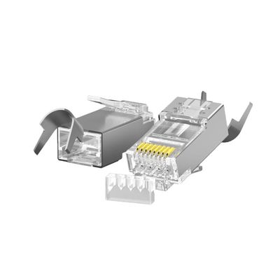 kupować Wysokowydajne złącze RJ45 10 Gbps z metalowymi osłonami i certyfikatem testów Fluke online manufacture