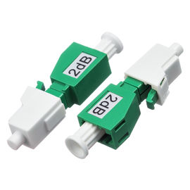 kupować Tłumik trybu LC / APC 2dB / 5dB męski - żeński z kolorem zielonym online manufacture