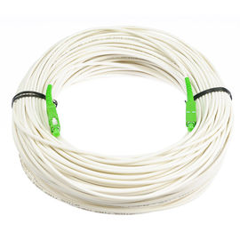 kupować G657B3 Anti-Bending Fibre Optical Cable Biały kolor jednomodowy z materiałem LSZH online manufacture