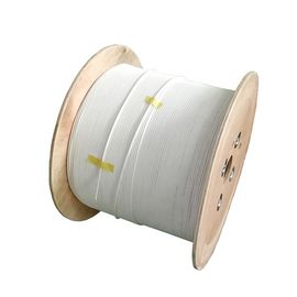 kupować Przewód światłowodowy 4 żyłowy, jednokanałowy, w kolorze białym, z wewnętrznymi włóknami bufora 0,9 online manufacture