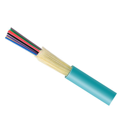 kupować Kabel światłowodowy OM3 z 12 rdzeniami multimodowymi do dystrybucji FTTH w pomieszczeniach z materiałem PVC/LSZH online manufacture