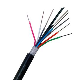 kupować Podwójne opancerzone plastikowe kable światłowodowe Single Mode Gyta53 Steel Wire For Communication online manufacture