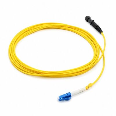 kupować SC LC FC ST Simplex Single Mode Fiber Optic Pigtail z zestawem 12 kolorów i gołym światłowodem 0,9 mm online manufacture