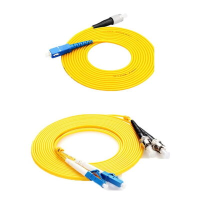 kupować OFNP Plenum Rated LSZH Low Smoke Zero Halogen Fiber Optic Patch Cord z łączami SC LC FC ST online manufacture