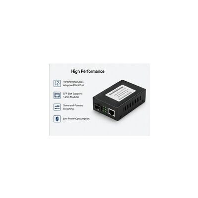 kupować NL-10GMC-06 10G SFP+ Media Converter z prędkością transmisji danych 10 Gb/s, zasięgiem do 10 km i zgodnością z IEEE 802.3 online manufacture