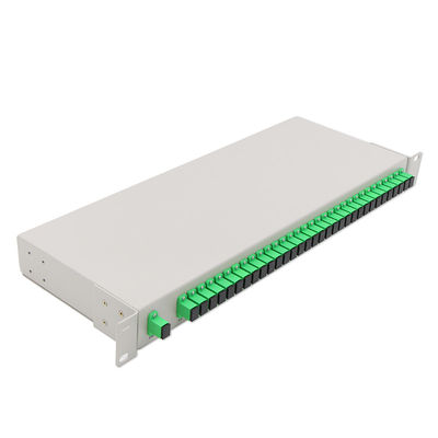 kupować Rozdzielacz światłowodowy PLC do montażu w szafie rack z złączem SC/APC i 3-letnią gwarancją online manufacture