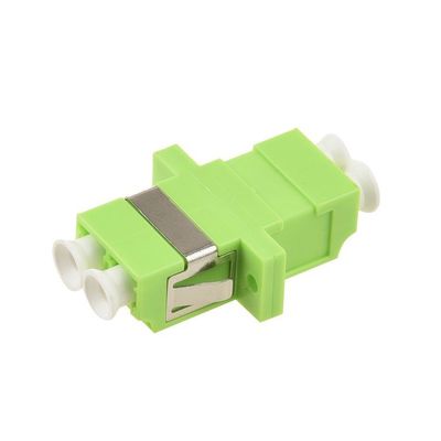 kupować Adapter z włókna optycznego z tworzyw sztucznych LC do LC z ceramicznym rękawem Multimode OM5 Zielony kolor online manufacture