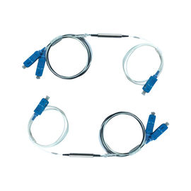 kupować 1.2 metr G657A2 0.9mm stalowy filtr światłowodowy FWDM 1 x 2 SC UPC złącze online manufacture