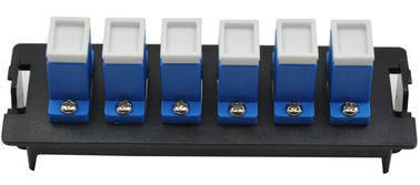 kupować Tworzywo sztuczne LC Patch panel światłowodowy Duplex 12 portów jednomodowy / wielomodowy online manufacture