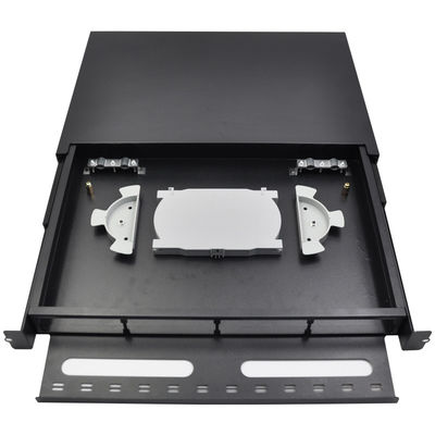 kupować 19 cali 24 porty ODF Panel płata światłowodowego z strukturą szuflady do łatwej obsługi w centrach danych online manufacture