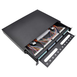 kupować OTB 12 24 36 48 96-rdzeniowy światłowodowy przesuwny panel krosowy Interfejs powlekany proszkowo online manufacture