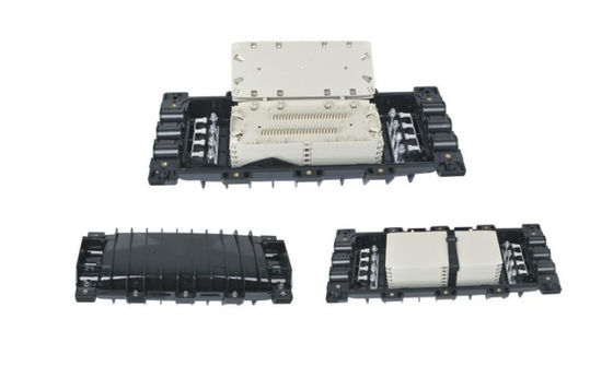 kupować Włókno optyczne typu poziomego, komórka łączna 24 włókna 3 w 3 z IP68 wodoodporny materiał PC do sieci FTTH FTTX online manufacture