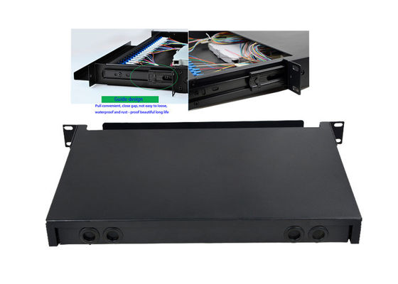 kupować 12 24 48 96-portowa wysuwana ramka dystrybucyjna światłowodowa wielomodowa i panel krosowy online manufacture