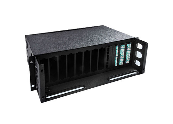 kupować 19-calowy panel krosowy światłowodowy do montażu w szafie rack z szufladą dla sieci FTTH FTTB FTTX online manufacture