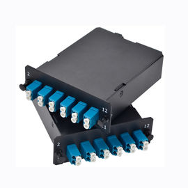 kupować 2x MPO-12 do 12x LC Duplex, typ A, 24 włókna OM3 Multimode FHD MPO Kaseta online manufacture