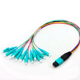 kupować 12F Niska strata wtrąceniowa Kabel MPO MTP MTP Żeński do ST APC Jednomodowy kabel Breakout online manufacture
