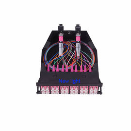 kupować Metalowe pudełko optyczne z adapterem / ODF MPO-LC Fiber Optical 12-rdzeniowe kasety LGX Box online manufacture
