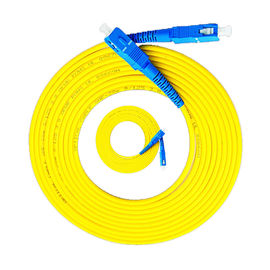 kupować Patchcord światłowodowy jednomodowy Simplex Lc Lc, wielomodowy kabel światłowodowy Lc-Lc online manufacture