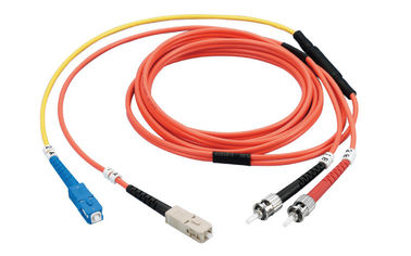 kupować Patchcord światłowodowy SC / ST 62,5 / 125 MM Kondycjonowanie Kabel jednomodowy G652D online manufacture