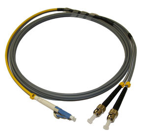 kupować Opancerzony światłowodowy patchcord 62,5 / 125 MM ST Klimatyzacja jednomodowa Złącze LC online manufacture