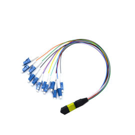 kupować 12 Złącze światłowodowe Kabel MPO MTP Kabel światłowodowy Om2 Kabel światłowodowy Podłącz kasetę światłowodową Mpo online manufacture