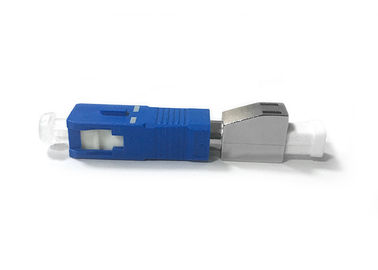 kupować Jednomodowy adapter światłowodowy SC / PC męski na LC / PC żeński z metalowym portem LC online manufacture