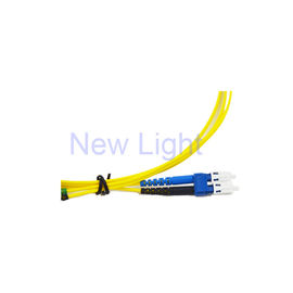 kupować FTTH FTTB Patchcord światłowodowy Lc do Lc, światłowodowy kabel dupleksowy Uniboot Duplex Single Mode online manufacture