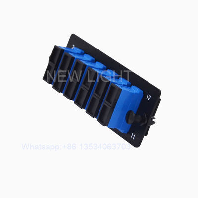 kupować 19 cali, montowane na regałach, panel z płytami adapterów LC SC 6/12 i osłoną slide-out online manufacture