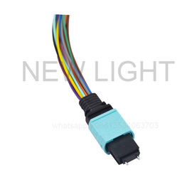 kupować Kabel MPO MTP OEM OM3 Prosty 10Gb, wielomodowy kabel światłowodowy 50/125 online manufacture