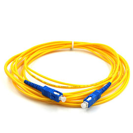 kupować Światłowodowy kabel światłowodowy SC Standard IEC Klasa palności LSZH Kurtka Kabel sieciowy online manufacture