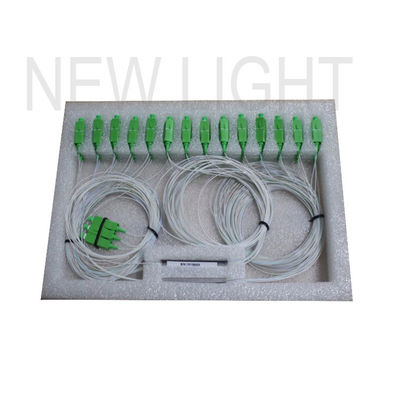 kupować Rozdzielacz PLC 1x32 ze złączem SC APC i niską stratą wtrąceniową dla sieci światłowodowych online manufacture