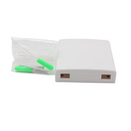 kupować 2-portowa optyczna skrzynka zaciskowa FTTH z osłoną / wewnętrzną mini skrzynką zaciskową online manufacture