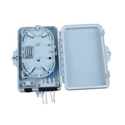 kupować 4 rdzenia FTTH Termination Box Wall Mountable Waterproof Outdoor Fiber Optic Splitter Box online manufacture