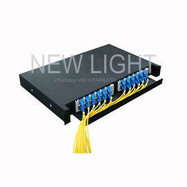 kupować Światłowodowy panel krosowy 19 '/ 23' 'Szuflada z rdzeniem 12/24 wysuwana online manufacture