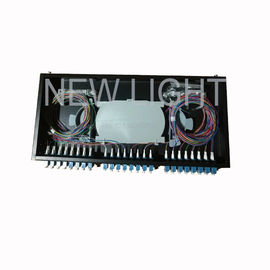 kupować Montowany w szafie 48-portowy panel światłowodowy LC 1U 48 Fibre OM3 / OM4 Multimode online manufacture
