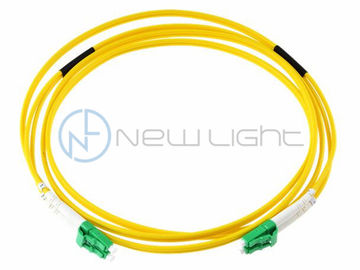 kupować Zielony kabel światłowodowy LC APC SM G657A2 9 / 125um Wewnętrzny wewnętrzny kabel światłowodowy online manufacture