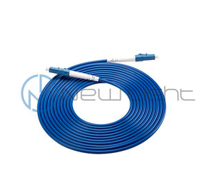 kupować LC LC 2mm Metalowy stalowy zbrojony kryty kabel światłowodowy FTTH z oplotem wewnętrznym online manufacture