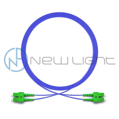 kupować Ceramic Ferrule SC APC 1310nm Anti-Rat Armored Fiber Optic Patch Cable dla sieci FTTH online manufacture
