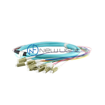 kupować SC / PC 0,9 ​​mm 12-rdzeniowy kabel światłowodowy Om3 Om4 online manufacture