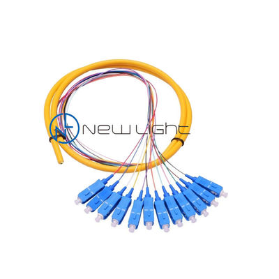 kupować Fusion Splicing LC Fiber Optic Pigtail 50/125um 10Gb OM3 Single Mode dla sieci dużych prędkości online manufacture