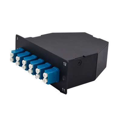 kupować LGX Type B Elite MTP MPO kasetonowy panel krosowy montowany w stojaku 1550nm online manufacture