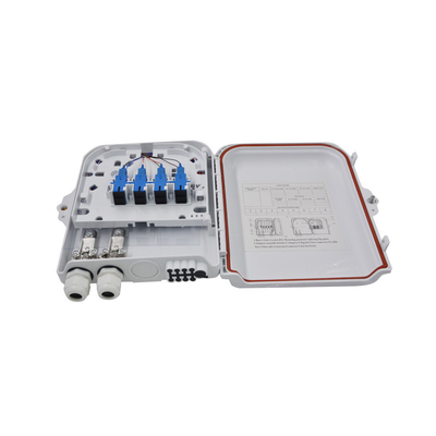 kupować ABS 8-rdzeniowa kaseta PLC Splitter Network Termination Box do montażu na ścianie online manufacture