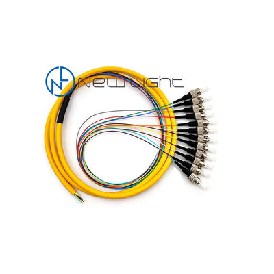 kupować LSZH Jacket 12 Color Fiber Optic Patch Cord z niską stratą wstawienia dla niezawodnej łączności online manufacture