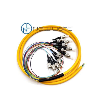 kupować Kabel światłowodowy jednomodowy 1 m LSZH 0,9 mm FC UPC / APC 12 Strand online manufacture