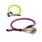 Kompaktowy kabel Low PDL MPO MTP MTP / MPO - LC Fan Out Kable światłowodowe QSFP
