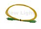 SC APC - SC UPC 3M Optyczny kabel światłowodowy / jednomodowe zworniki światłowodowe