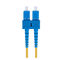 Duplex 9 Ft LC To SC Jednomodowy kabel światłowodowy 2.0 Mm OS1 Series