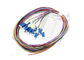 Złącze LC Kabel światłowodowy jednomodowy Pigtail 0,9 mm, 12 kolorów