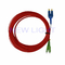 SC / Lc do Lc Wielomodowy dupleksowy kabel światłowodowy LSZH 3M dostosowany
