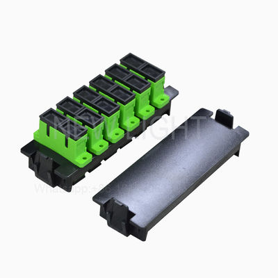 19-calowy panel krosowy światłowodowy 24-włóknowy do montażu w szafie RACK dla centrów danych i telekomunikacji